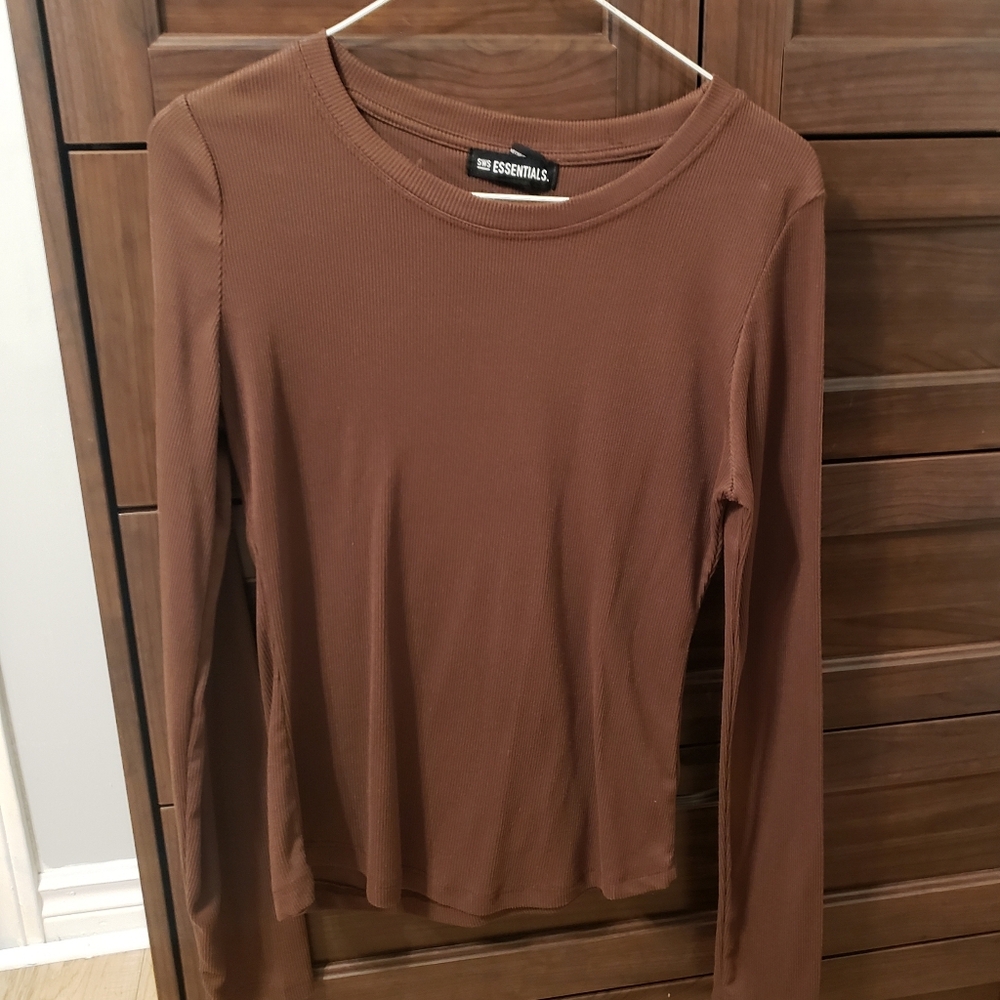 Urban Planet Chocolate Long Sleeve Top